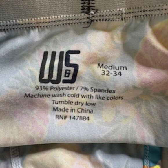 Warriors & Scholars Yellow/Pink/Green Pineapple Designer Boxer Briefs Medium - Picture 2 of 4